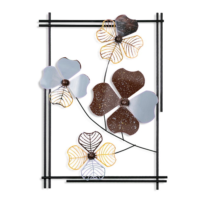 Wallity Weinan 3 Escultura de Pared de Metal Multicolor Wallity Weinan 3 Escultura de Pared de Metal Multicolor